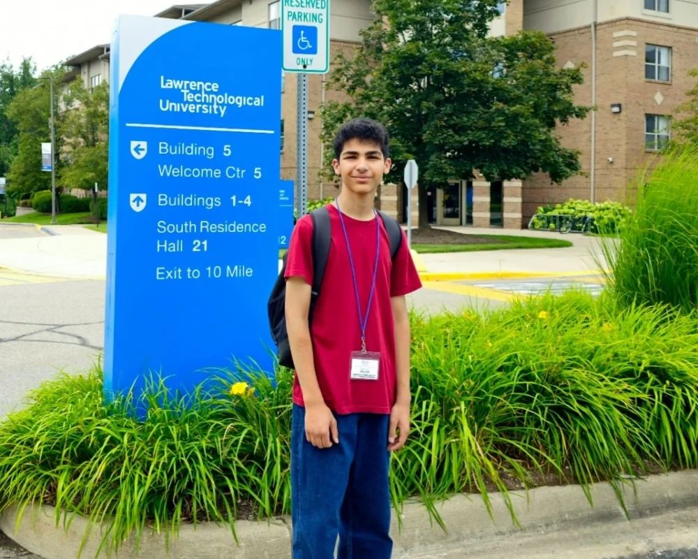 Basel Abou Alam at Lawrence Technological University, United States