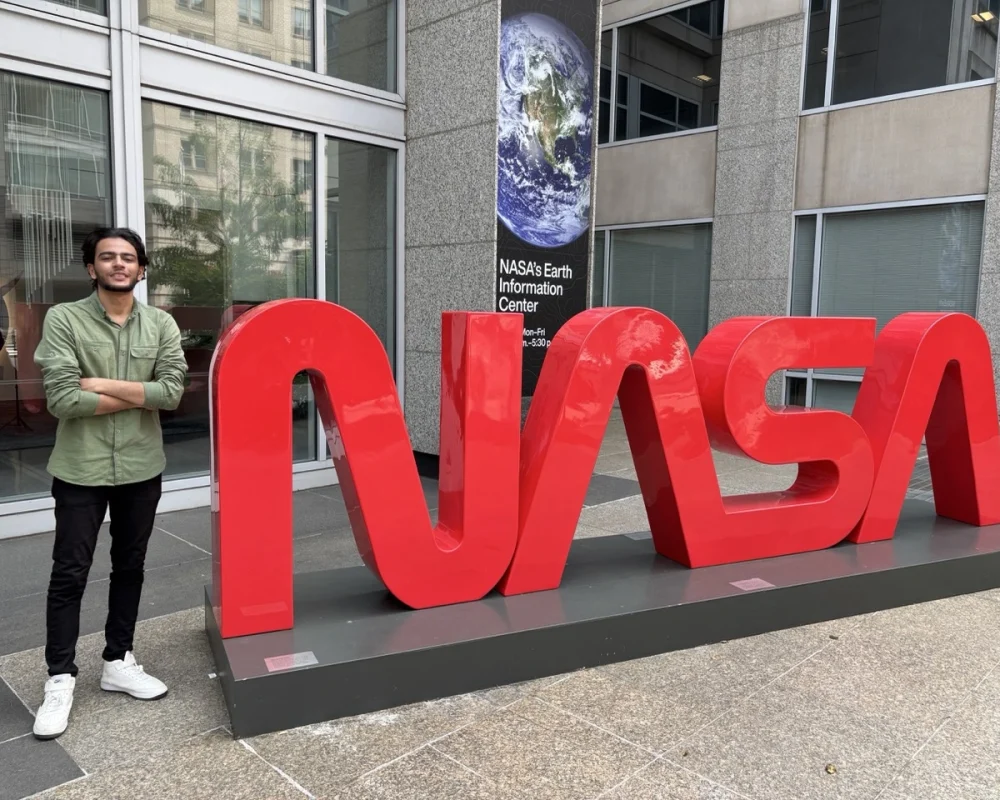 Ahmed Raafat at NASA Space Apps Global Winners, United States