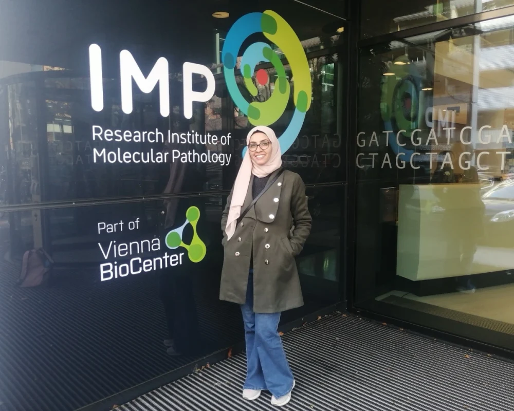 Menna Abdelsamed at Vienna Biocenter PhD Symposium, Austria